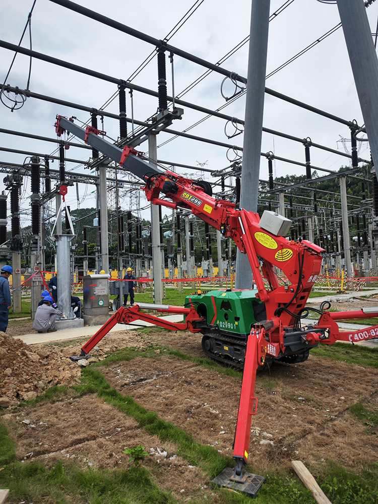 蜘蛛吊车租赁应用案例 蜘蛛吊车租赁应用案例