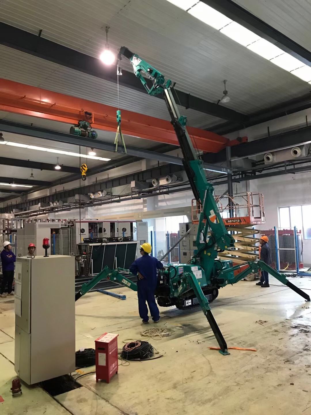 蜘蛛吊租赁应用于室内吊装