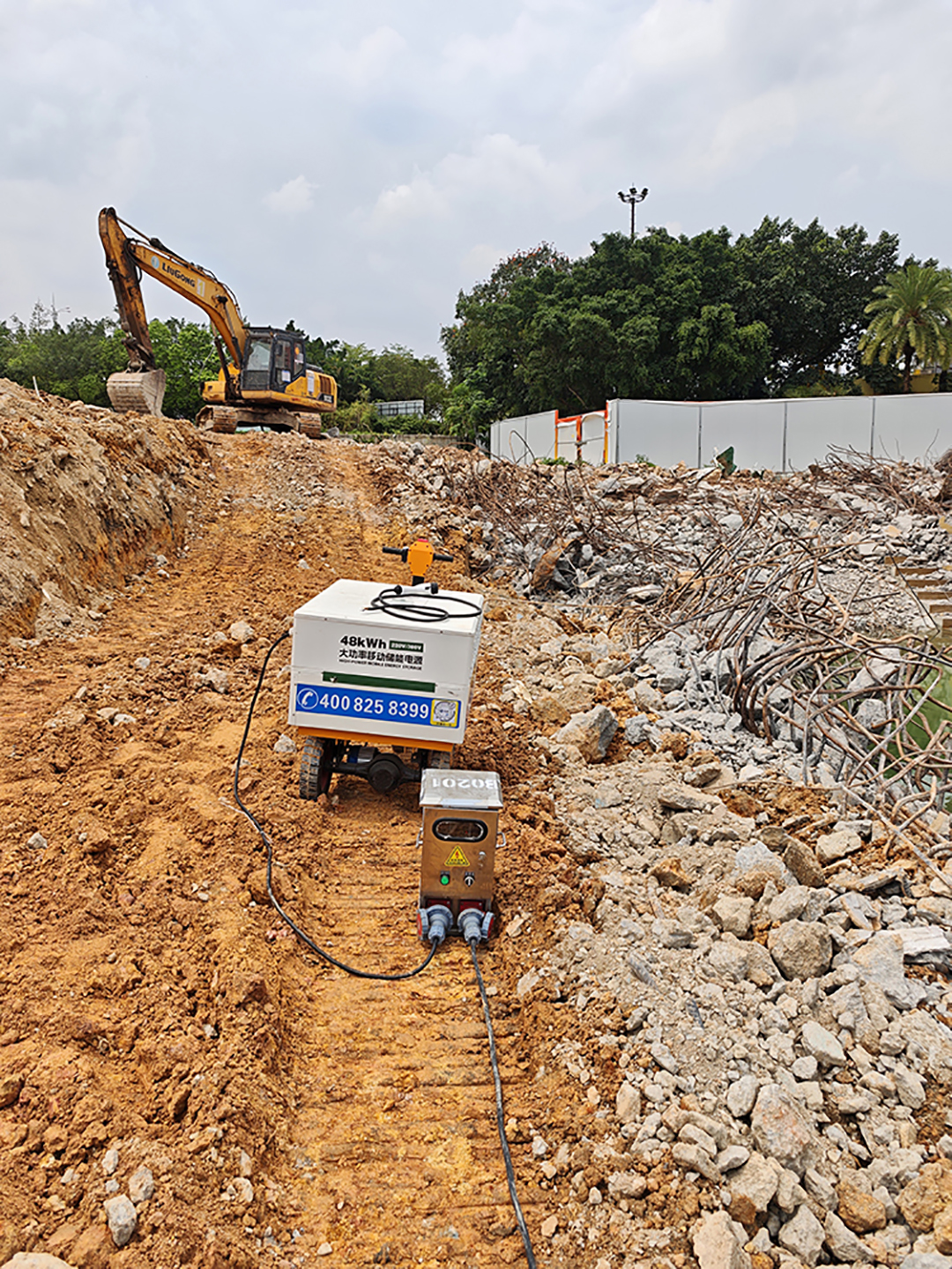 大功率移动电源出租应用案例